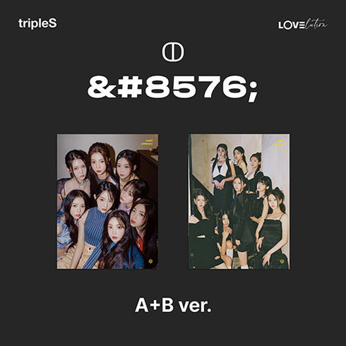TRIPLES LOVELUTION DEBUT MINI ALBUM - ↀ MUHAN